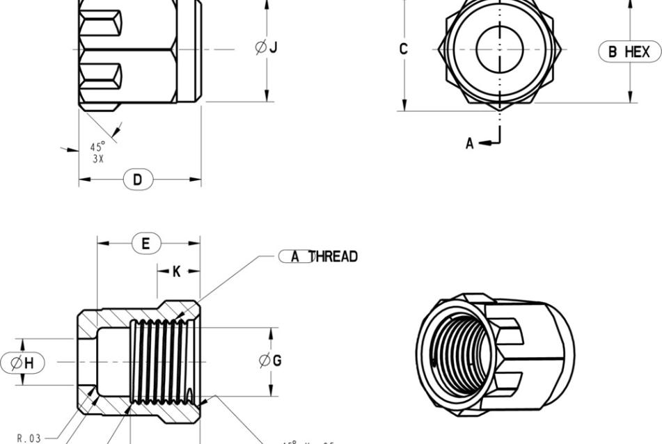 Build To Print Drawing - Fitting